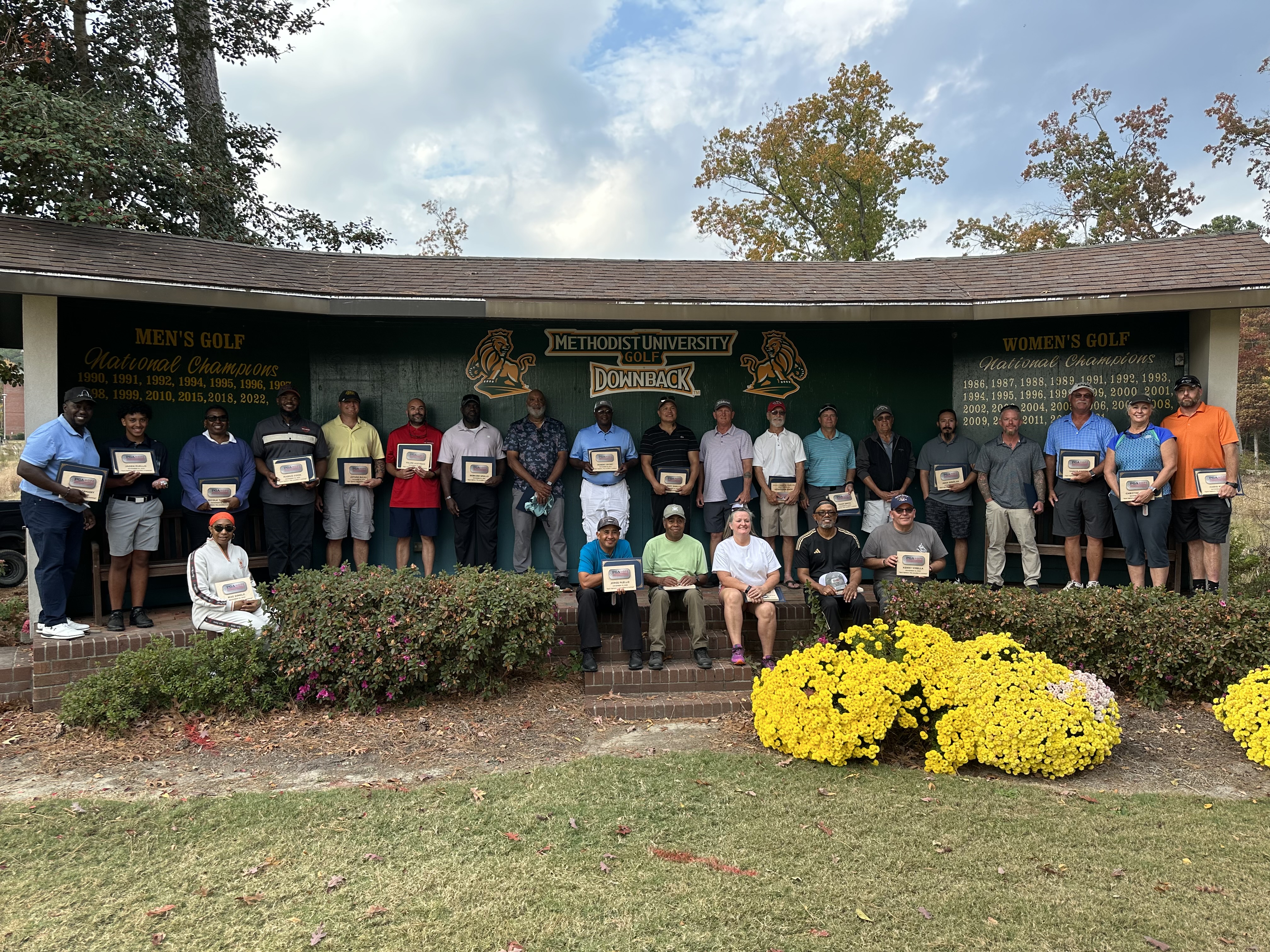 PGA HOPE graduating class